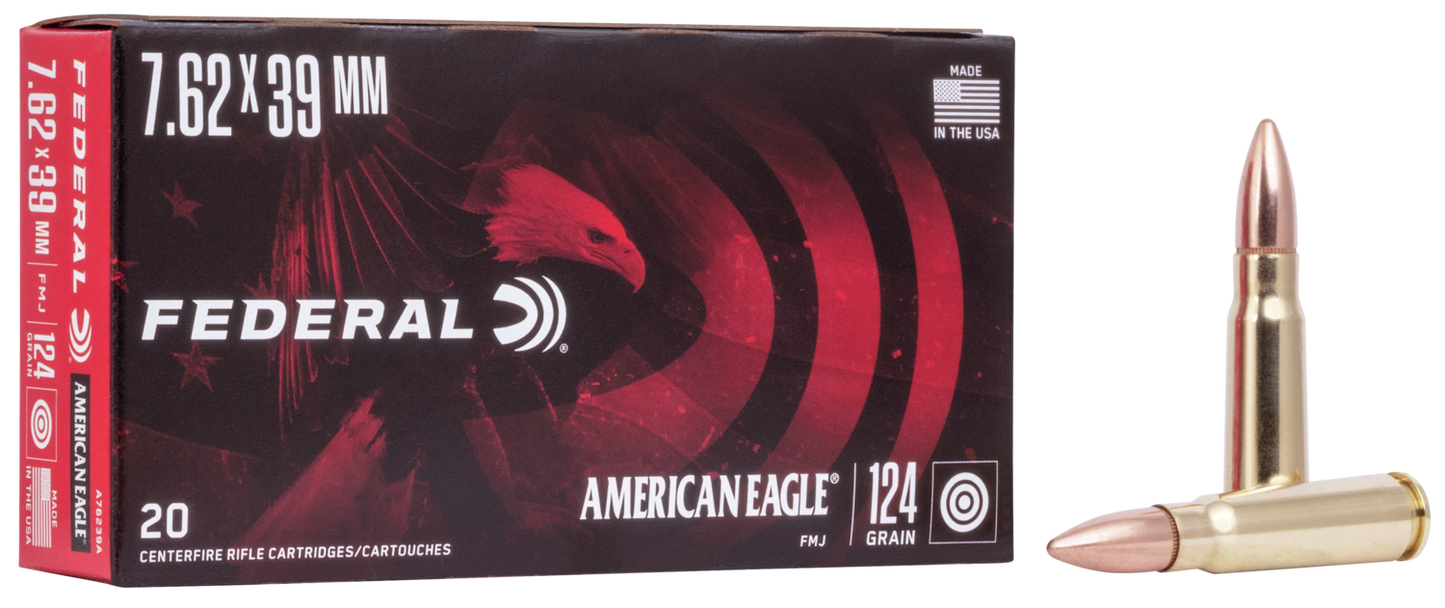 American Eagle Rifle 7.62x39mm Soviet 124 Grain