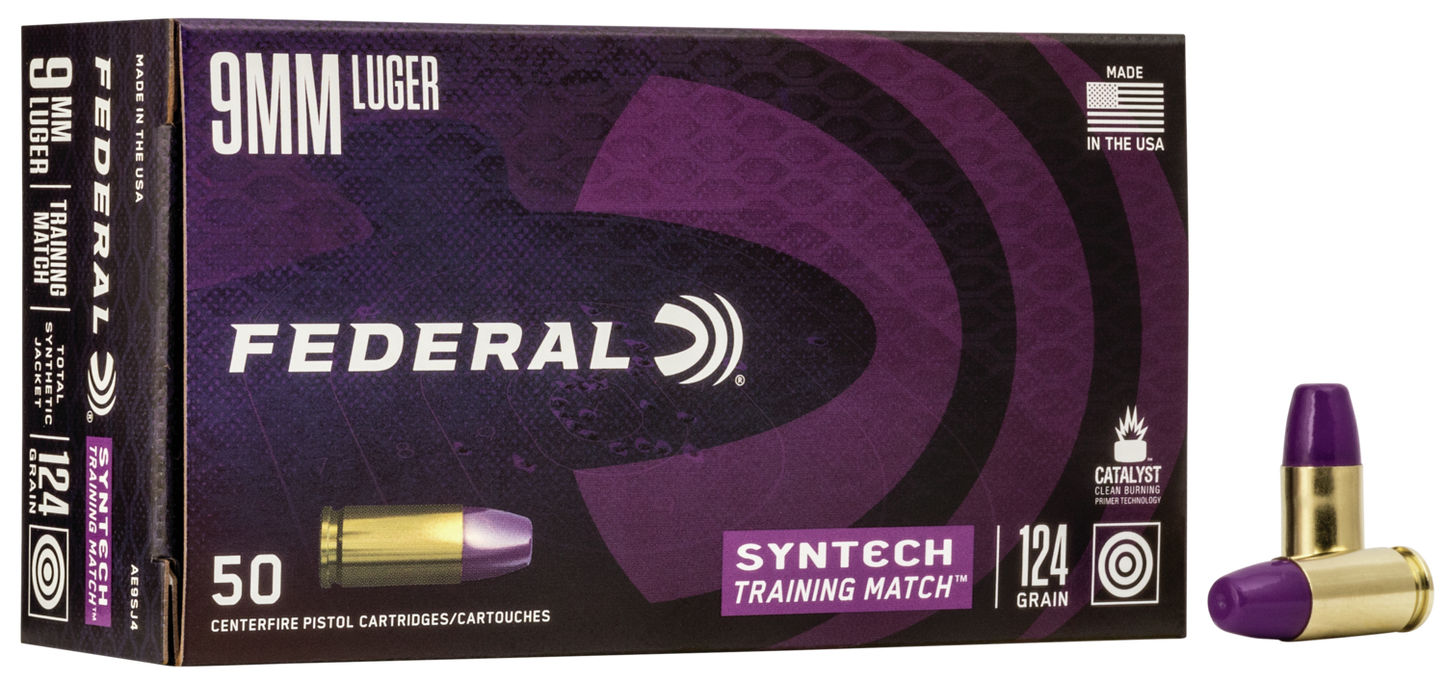 Syntech Training Match 9mm Luger 124 Grain