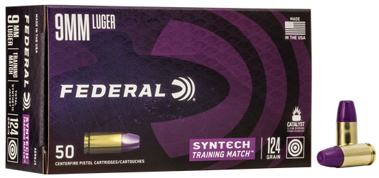 Syntech Training Match 9mm Luger 124 Grain