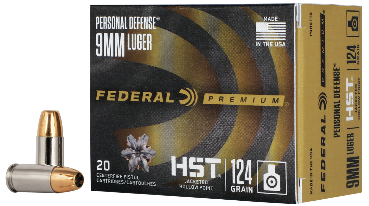 Personal Defense HST 9mm Luger 124 Grain