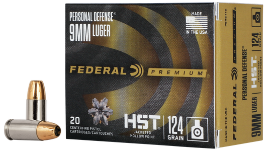 Personal Defense HST 9mm Luger 124 Grain