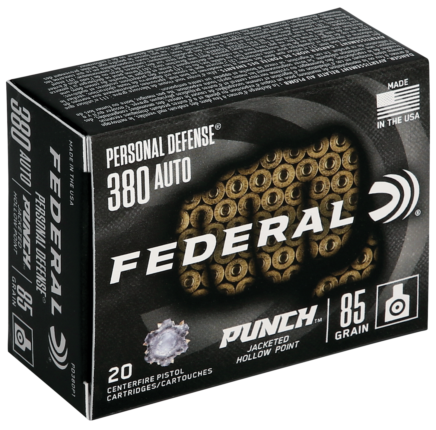 Personal Defense Punch 380 Auto 85 Grain