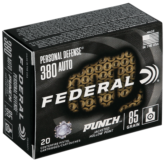 Personal Defense Punch 380 Auto 85 Grain