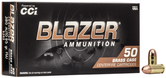 Blazer 380 Auto 95gr, Full Metal Jacket, Blazer Brass