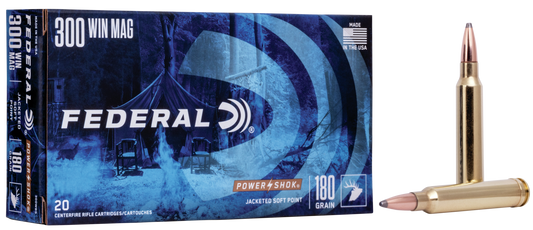 Power-Shok 300 Win Mag. 180gr Power-Shok Soft Point
