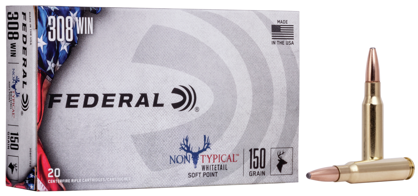 Non-Typical 308 Win 150gr Non Typical Soft Point