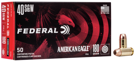 American Eagle 40 S&W 180gr Full Metal Jacket