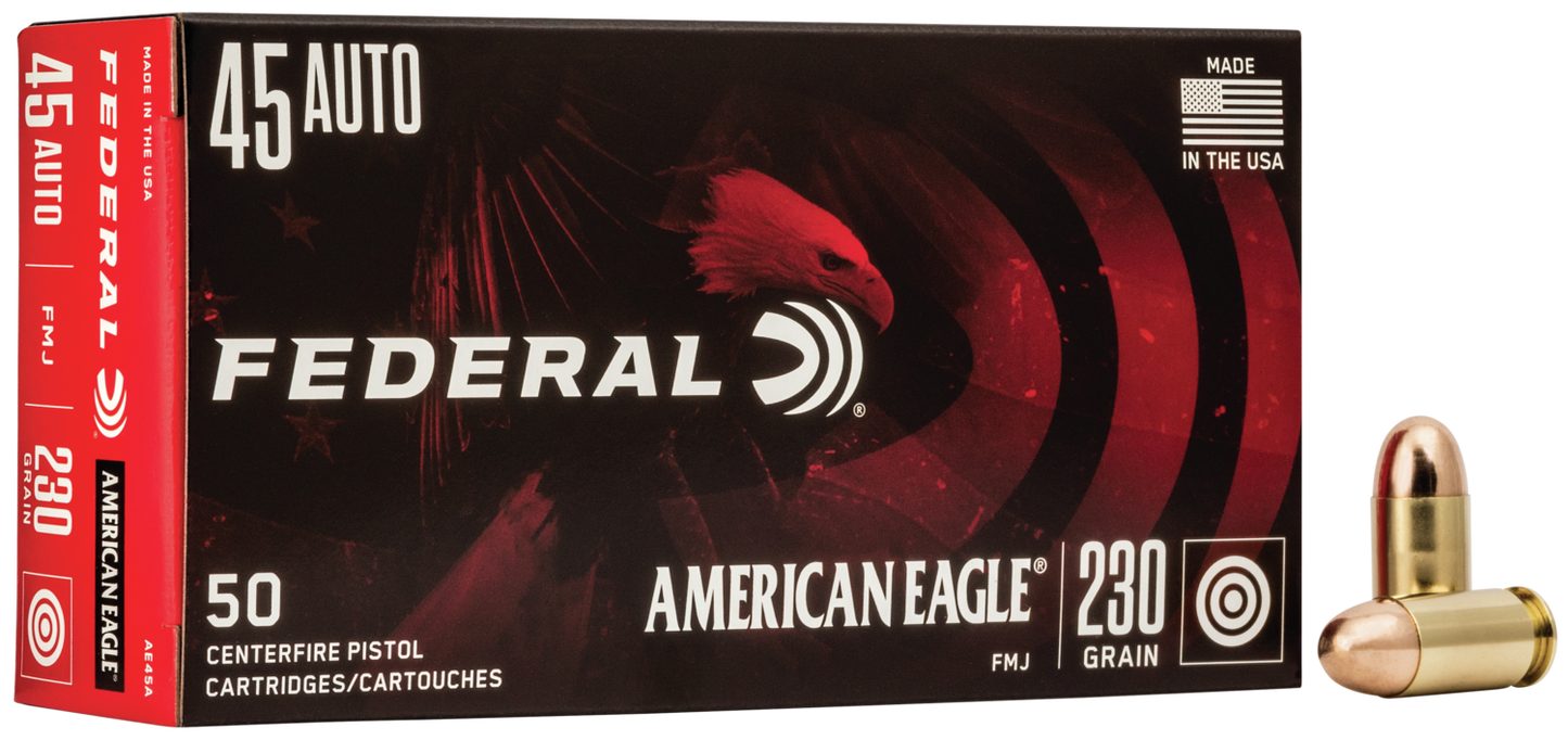 American Eagle 45 Auto 230gr Full Metal Jacket