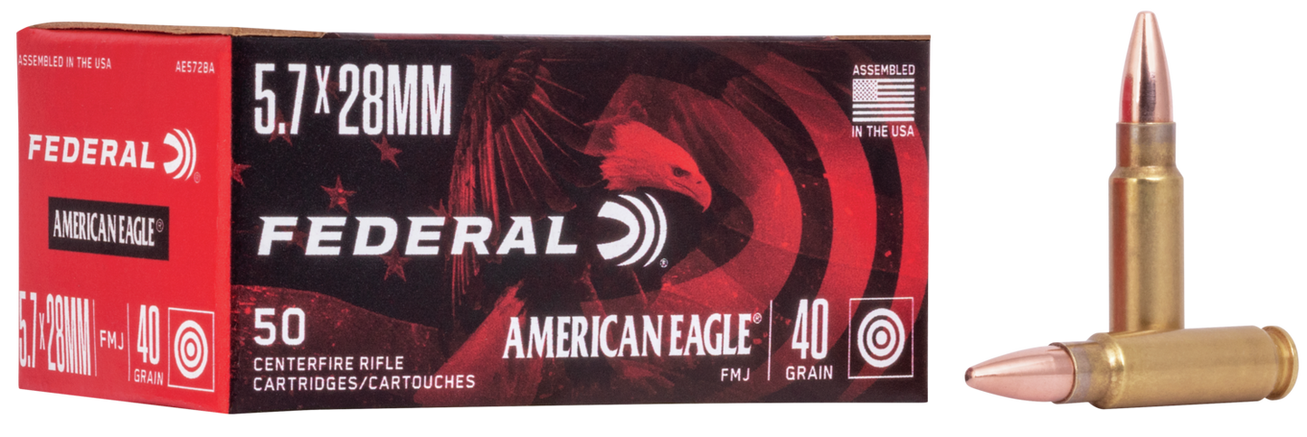 American Eagle 5.7 x 28mm 40gr Full Metal Jacket